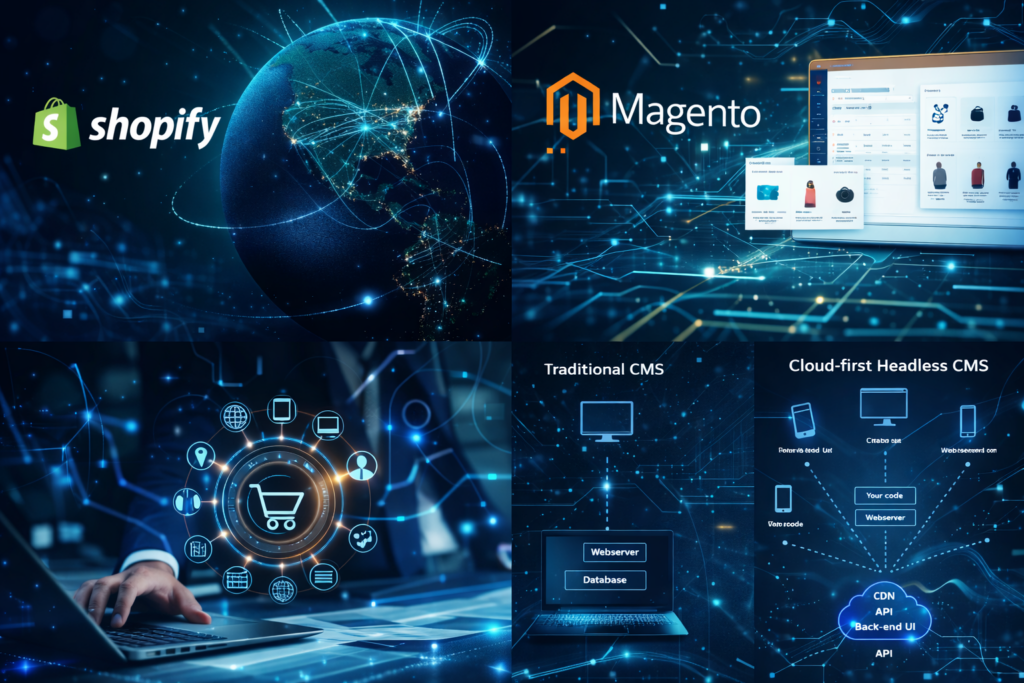 Slimme CMS-architectuur voor performance, schaal en innovatie.