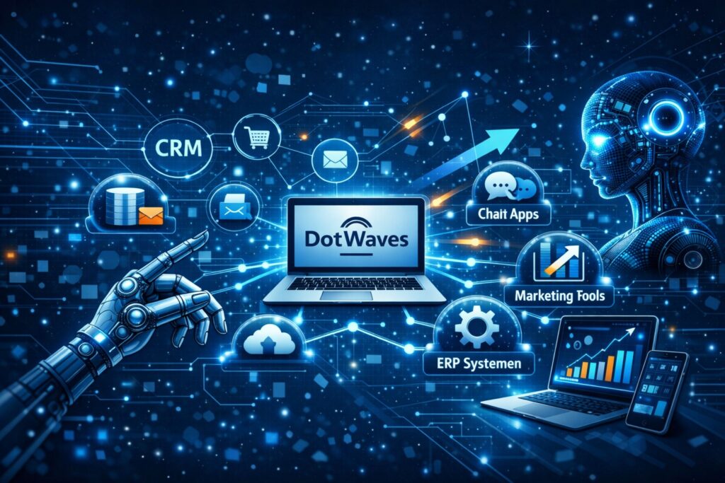 Alles is te koppelen. Eén slimme digitale ruggengraat.