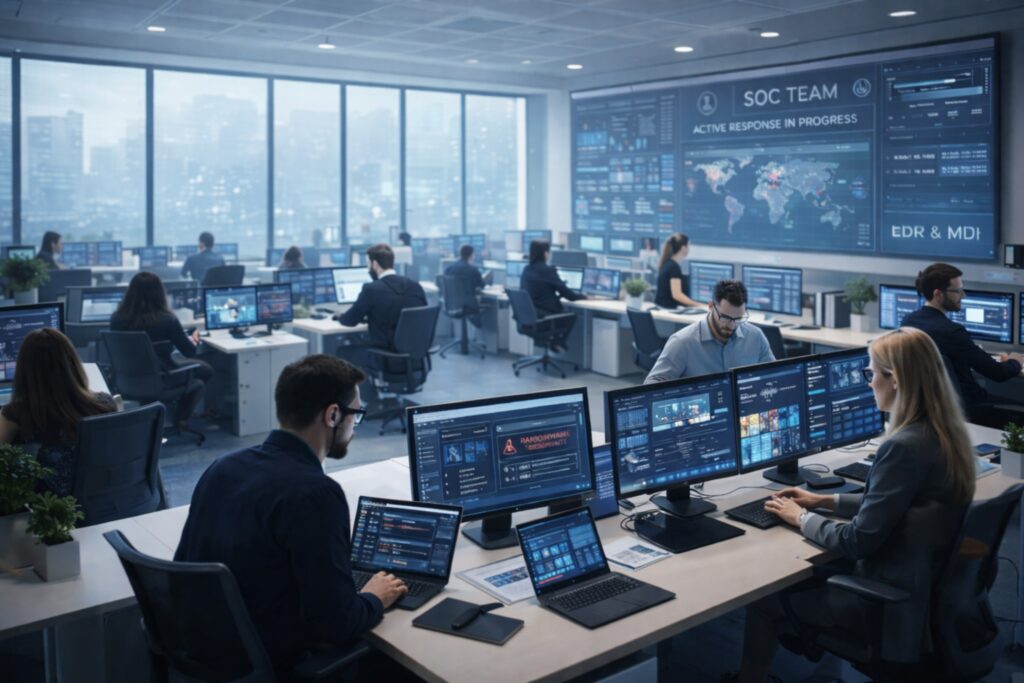 Altijd een stap voor. Proactieve security begint bij continue monitoring en directe actie.