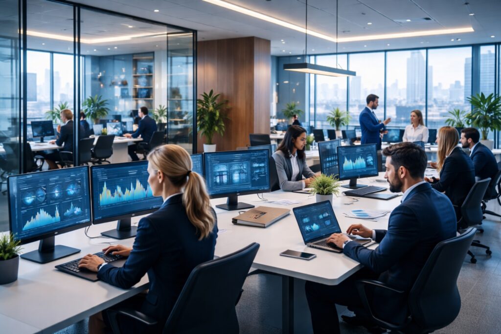 DotWaves zorgt voor een stabiele, veilige en altijd beschikbare werkplek, zodat teams ongestoord kunnen werken — op kantoor, thuis of onderweg.