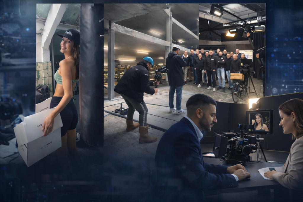 Van concept tot studio en op locatie: DotWaves produceert video’s die verhalen krachtig vastleggen en merken zichtbaar laten groeien.